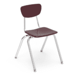 3000 Series Hard Plastic 4-Leg stack chair